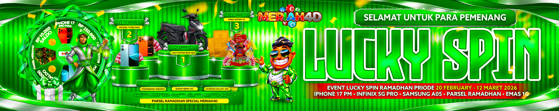 BANNER NATARU 2026 MERIAH4D